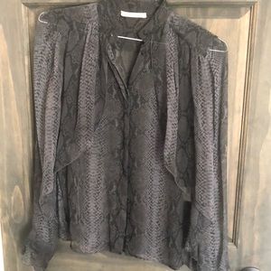 Christopher kane sheer blouse